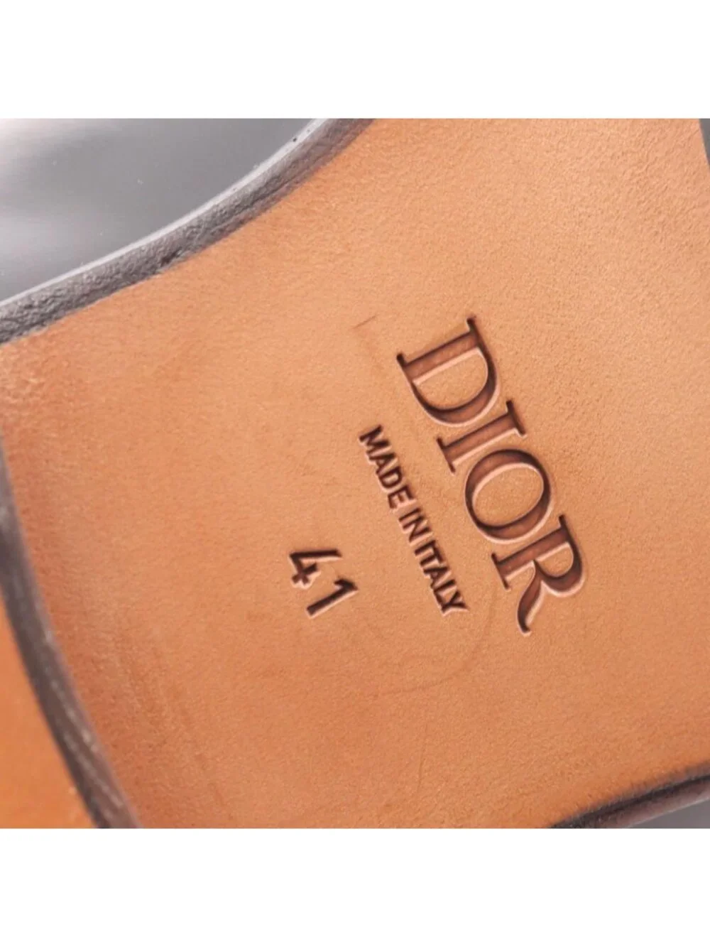 Dior Loafers Oblique Leather